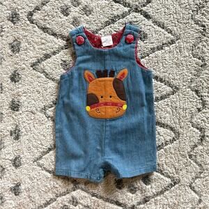 NWT horse cowboy romper